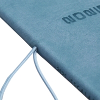 Еженедельник датир 2025г 175х95мм мягк обл иск кож 64л ESCALADA, бл тис, бл 70 г/м&sup2;,синий