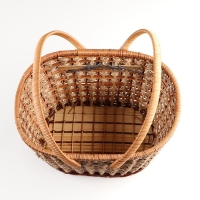 Корзина плетеная "Пикник", без крышки, 40х29х24/43 см Корзина плетеная "Пикник", без крышки, 40х29х24/43 см