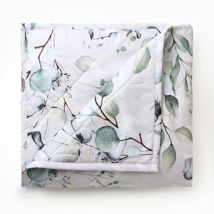 Покрывало LoveLife 1,5 сп &laquo;Эвкалипт&raquo;, 150х210&plusmn;5см, микрофайбер, 100% п/э