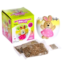 Набор для опытов «Выращиваем травку», зайка Набор для опытов «Выращиваем травку», зайка