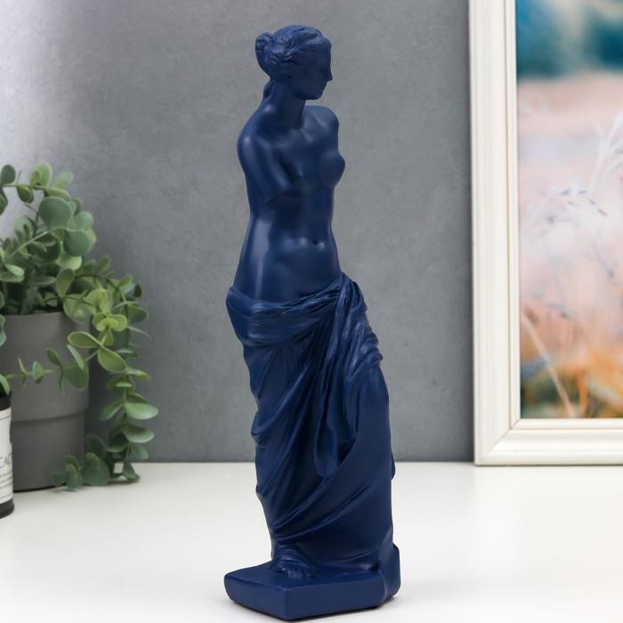 Сувенир полистоун "Венера" синяя 28х7,5х8 см