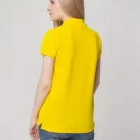 Рубашка поло женская Virma lady, желтая, размер M