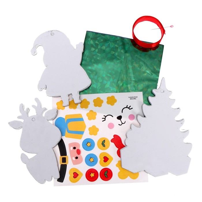 Набор для творчества &laquo;Ёлочные игрушки&raquo; 3 шт.