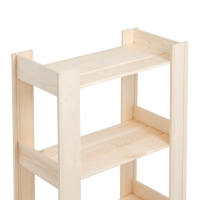 Стеллаж деревянный 4 полки 120х64х32 см Стеллаж деревянный 4 полки 120х64х32 см