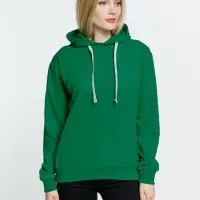 Толстовка с капюшоном Kirenga, зеленая, размер 4XL