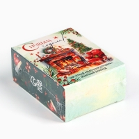 Подарочный набор новогодний &laquo;Тепла и уюта&raquo;, чай, шоколад