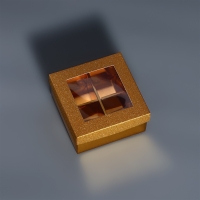 Коробка для 4 конфеты золото глиттер , 8,5 х 8,5 х 4 см. Кондитерская упаковка Коробка для 4 конфеты золото глиттер , 8,5 х 8,5 х 4 см. Кондитерская упаковка