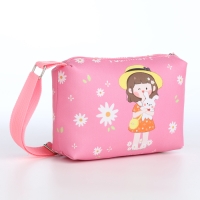 Сумка детская на молнии «Выбражулька», цвет розовый Сумка детская на молнии «Выбражулька», цвет розовый