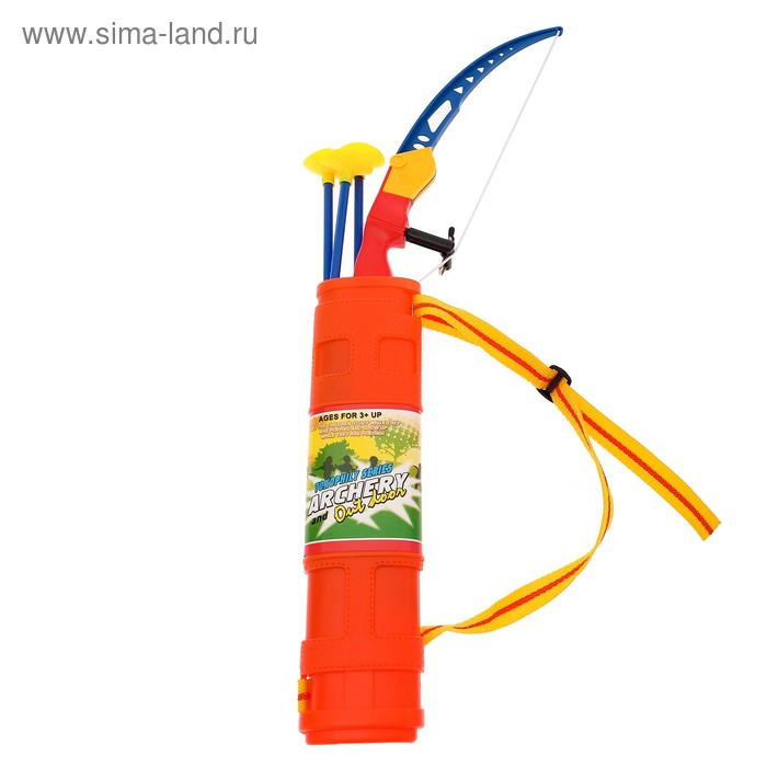 Лук &laquo;Спортивный&raquo;, с мишенью и колчаном, стреляет присосками