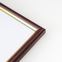 Фоторамка пластик "МИРАМ" 29.7х42 см, (A3) бук с золотом (пластиковый экран) Фоторамка пластик "МИРАМ" 29.7х42 см, (A3) бук с золотом (пластиковый экран)