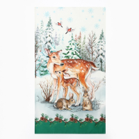 Набор подарочный "Этель" Новогодний лес, фартук, полотенце, прихватка