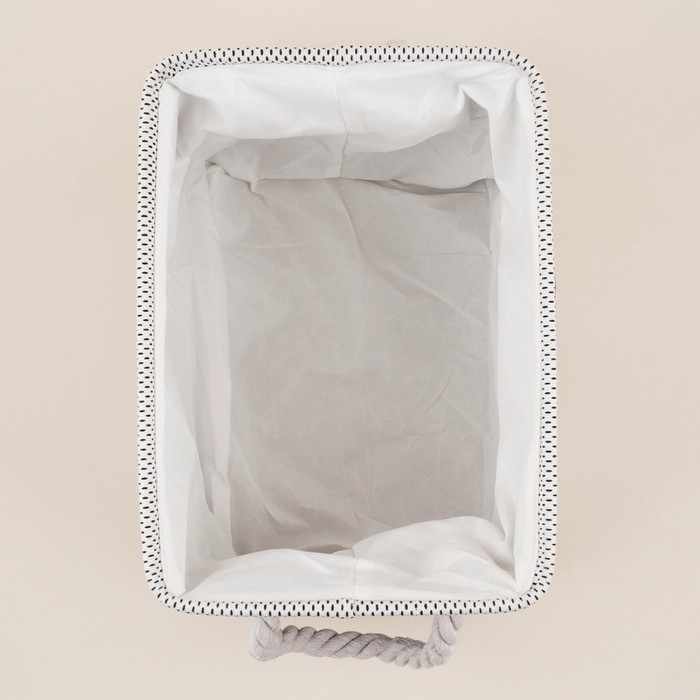 Короб для хранения вещей SL Home, 31&times;22&times;22,5 см, цвет белый