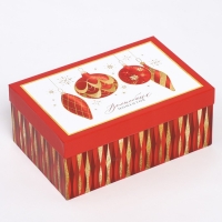 Набор коробок подарочных 15 в 1 «С Новым годом», 12 х 7 х 4 см - 46,6 х 35,2 х 17.5 см, Новый год Набор коробок подарочных 15 в 1 «С Новым годом», 12 х 7 х 4 см - 46,6 х 35,2 х 17.5 см, Новый год