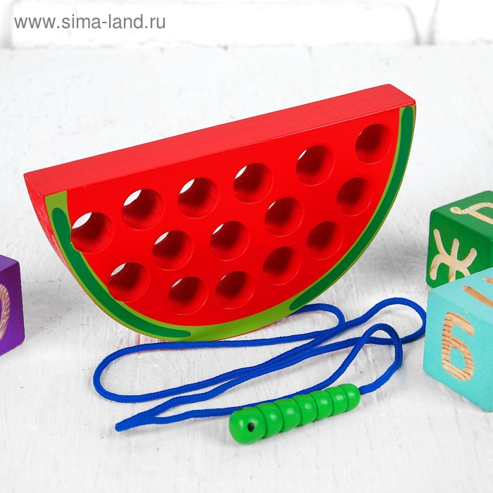 Игрушка развивающая "Арбуз" 3&times;18&times;18 см