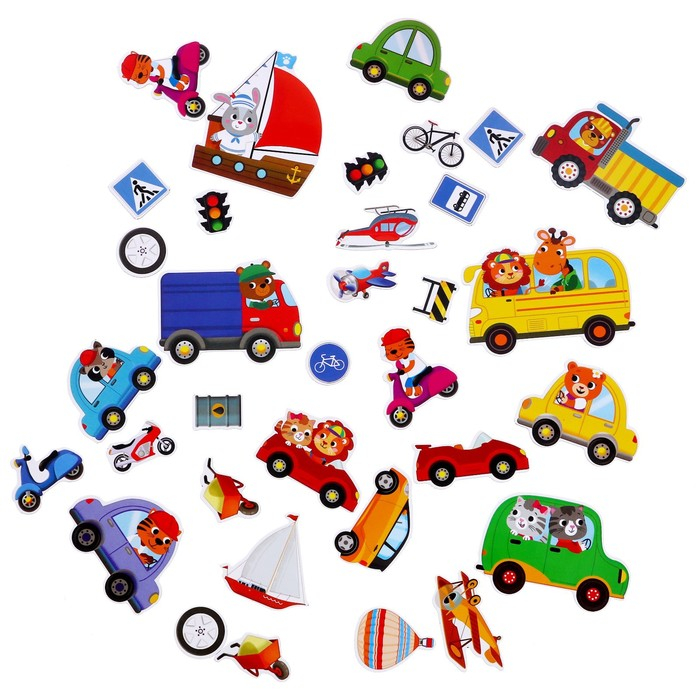 Книжка- игрушка «Магнитный транспорт» Книжка- игрушка «Магнитный транспорт»