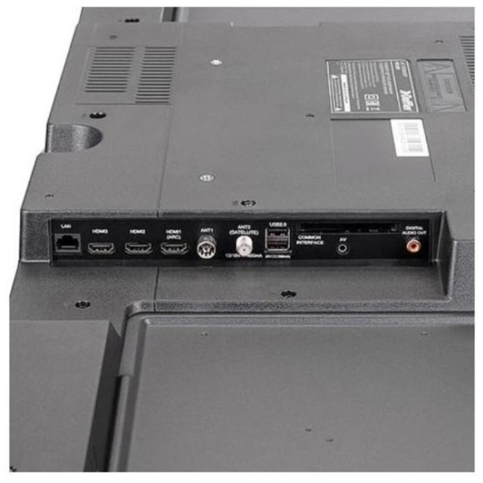 Телевизор Doffler 55KUS65, 55 Телевизор Doffler 55KUS65, 55", 3840x2160, DVB-T/T2/C/S2, HDMI 3, USB 2, Smart TV, чёрный