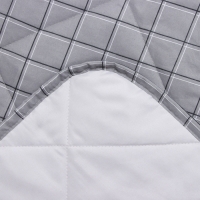 Покрывало LoveLife евро Gray cage 200*210&plusmn;5см, новосатин, 100%п/э
