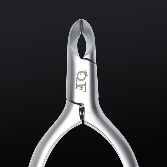 Кусачки маникюрные для кутикулы «Premium satin», скрытая пружина, матовые, 10,3 см, длина лезвия - 4 мм, цвет серебристый Кусачки маникюрные для кутикулы «Premium satin», скрытая пружина, матовые, 10,3 см, длина лезвия - 4 мм, цвет серебристый