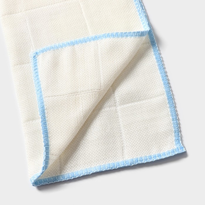 Салфетка для уборки Доляна &laquo;Люкс&raquo;, микрофибра, бамбук, 30&times;30 см, цвет МИКС