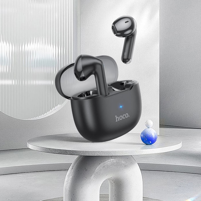 Наушники Hoco EW29, TWS, беспроводные, вкладыши, BT 5.3, 35/400 мАч, чёрные Наушники Hoco EW29, TWS, беспроводные, вкладыши, BT 5.3, 35/400 мАч, чёрные