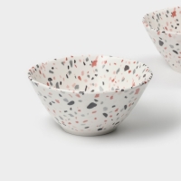 Набор салатников фарфоровых Magistro Terazzo, 700 мл, 16&times;7,4 см, 2 шт