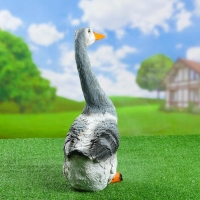 Садовая фигура "Гусь с длинной шеей" 27х16х46см Садовая фигура "Гусь с длинной шеей" 27х16х46см