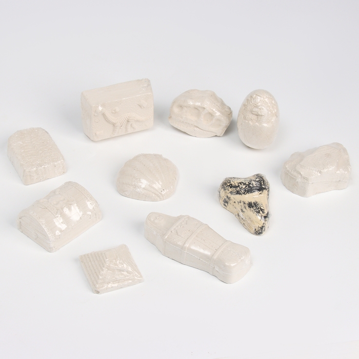 Набор для раскопок &laquo;Сокровища мира&raquo;, 10 слепков