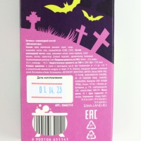 Хэллоуин печенье с шоколадной пастой, в коробке &laquo;Ведьма&raquo;, 5 шт. х 10 г