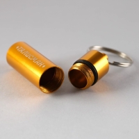 Адресник «Талисман» для вложения записки, капсула 5.2х1.4 см Адресник «Талисман» для вложения записки, капсула 5.2х1.4 см