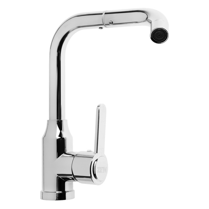 Смеситель для кухни ZEIN Z3704, поворотный излив высотой 20 см, ABS-пластик, хром Смеситель для кухни ZEIN Z3704, поворотный излив высотой 20 см, ABS-пластик, хром