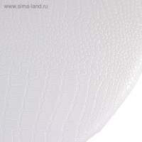 Табурет "Эконом" Черный /белая рептилия