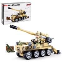 Конструктор Модельки &laquo;Восьмиколесная гаубица&raquo;, 159 деталей