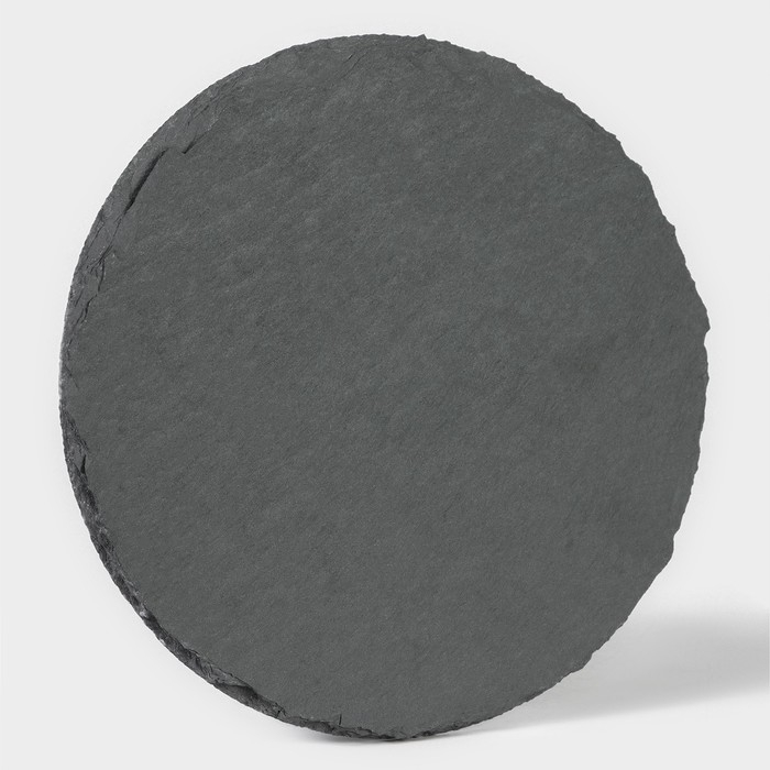 Доска для подачи из сланца Magistro Valley, d=20 см Доска для подачи из сланца Magistro Valley, d=20 см