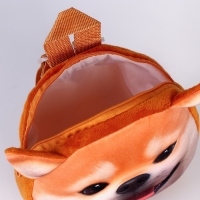 Рюкзак детский для мальчика &laquo;Собака&raquo;, плюшевый