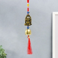 Колокольчик металл "Хотей" 1 колокол 22,5х3,6х3 см Колокольчик металл "Хотей" 1 колокол 22,5х3,6х3 см