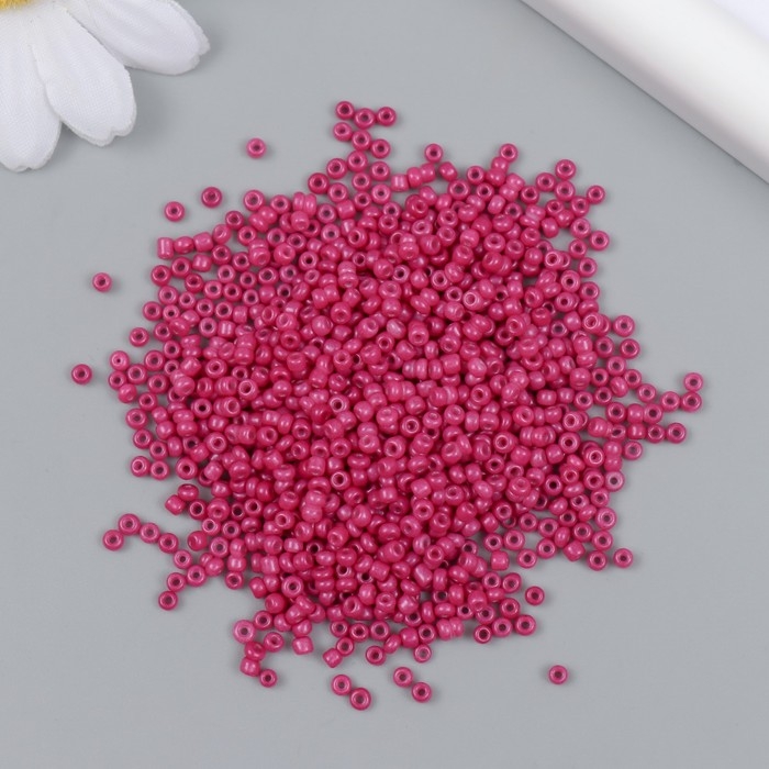 Бисер стекло 12/0 Бисер стекло 12/0 "Розовый" металлик 450 гр