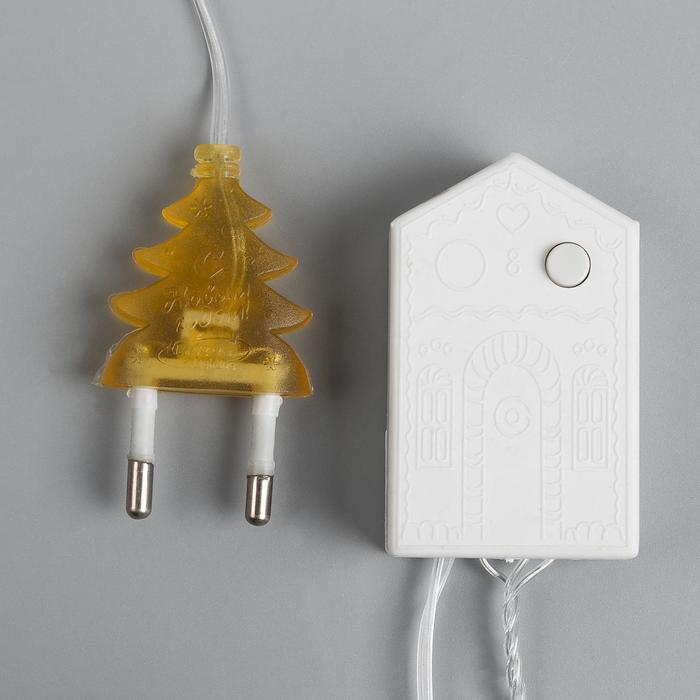 Гирлянда «Нить» 4 м с насадками «Шарик с узором», IP20, прозрачная нить, 20 LED, свечение тёплое белое, 8 режимов, 220 В Гирлянда «Нить» 4 м с насадками «Шарик с узором», IP20, прозрачная нить, 20 LED, свечение тёплое белое, 8 режимов, 220 В