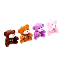 Мягкая игрушка «Мишка» на брелоке, цвета МИКС Мягкая игрушка «Мишка» на брелоке, цвета МИКС