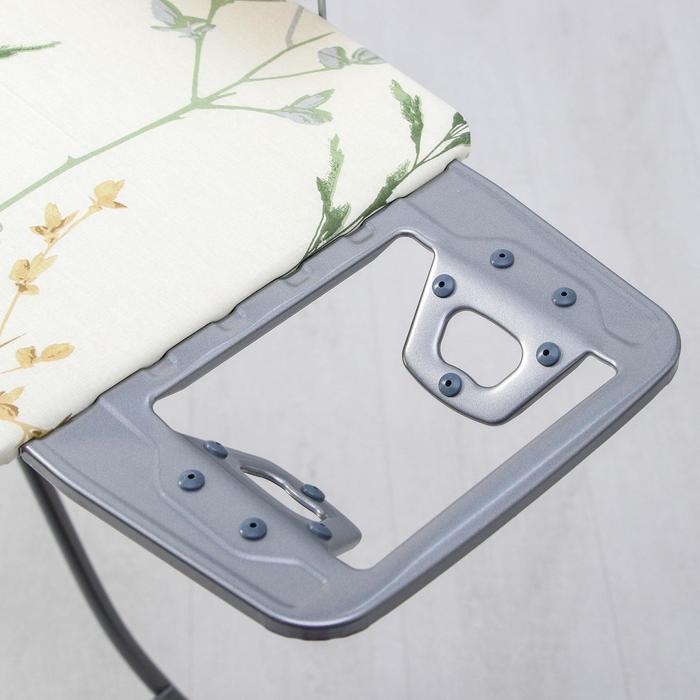 Доска гладильная Nika &laquo;Белль Классик 2&raquo;, 122&times;34 см, два положения высоты 70, 80 см, европодставка, микс