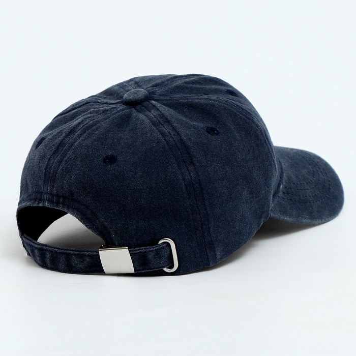 Кепка детская для мальчика джинса, цвет голубой р-р 52-54 5-7 лет