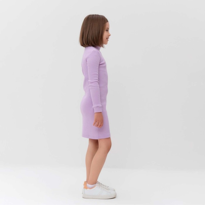 Платье для девочки MINAKU цвет лиловый, рост 146 см