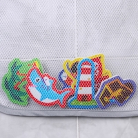 Набор игрушек для ванны "Пираты"8 штук с сеткой + сачок, Крошка Я Набор игрушек для ванны "Пираты"8 штук с сеткой + сачок, Крошка Я