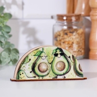 Салфетница "Авокадо", 13,5&times;3,1&times;6 см