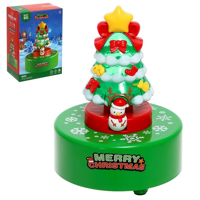 Заводная музыкальная игрушка &laquo;Новогодняя ёлка&raquo;
