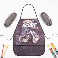 Фартук с нарукавниками детский Этель"High score", 49 х 39 см Фартук с нарукавниками детский Этель"High score", 49 х 39 см