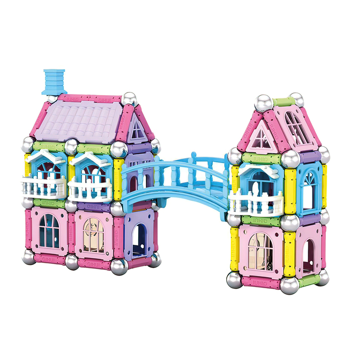 Конструктор магнитный &laquo;Построй свой дом&raquo;, 150 деталей