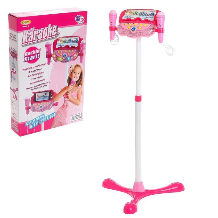 Микрофон на стойке &laquo;Дуэт&raquo; 2 микрофона, МИКС