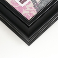 Фоторамка пластик, текстиль на 4 фото "Путешествие в Париж" с прищепками, черный 60х30 см Фоторамка пластик, текстиль на 4 фото "Путешествие в Париж" с прищепками, черный 60х30 см