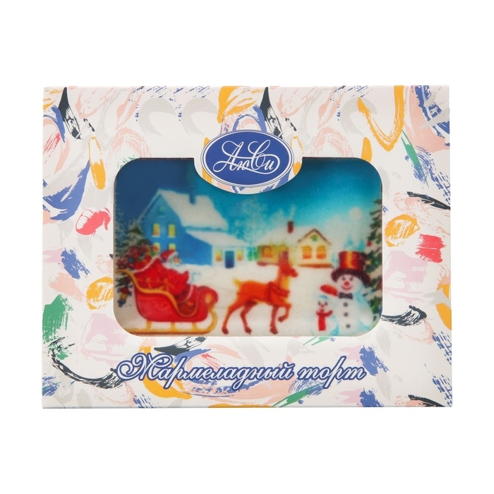 Мармеладный торт "Новый год", МИКС, 180 г