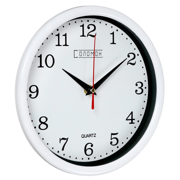 Часы настенные Часы настенные "Классик", d-20 см, плавный ход
